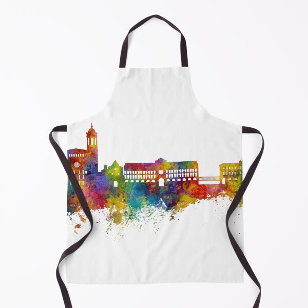 Item preview, Girona Spain Skyline designed and sold by ArtPrints.