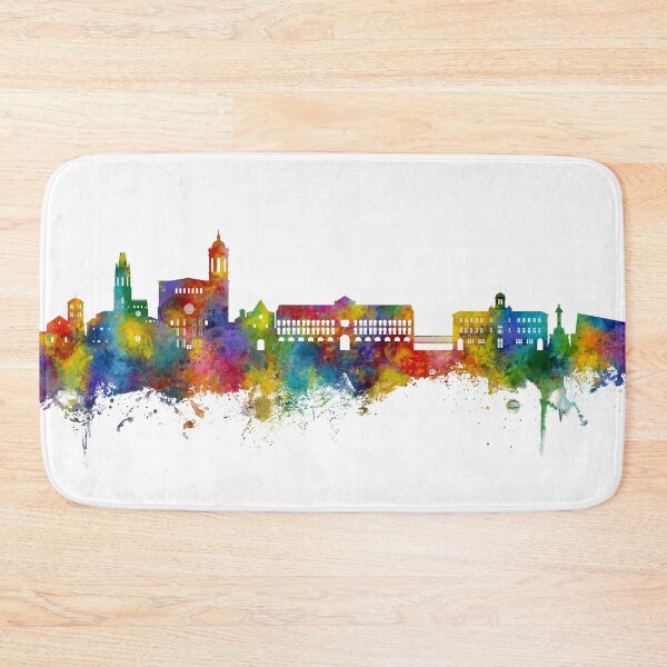 Item preview, Girona Spain Skyline designed and sold by ArtPrints.