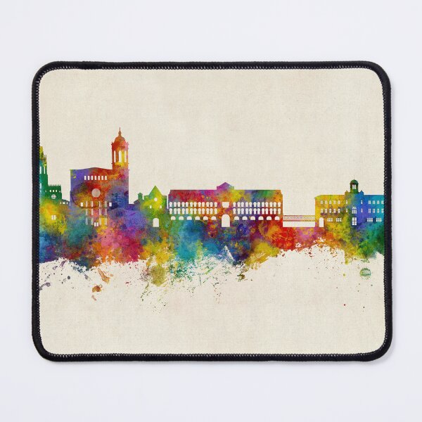 Item preview, Girona Spain Skyline designed and sold by ArtPrints.