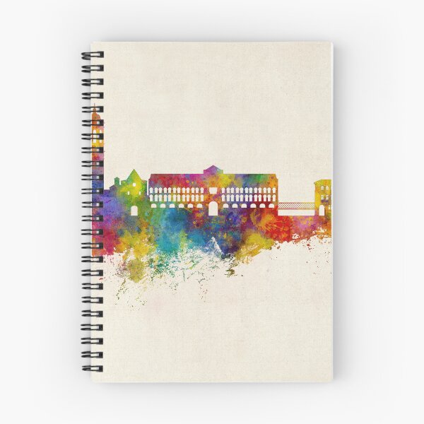 Item preview, Girona Spain Skyline designed and sold by ArtPrints.
