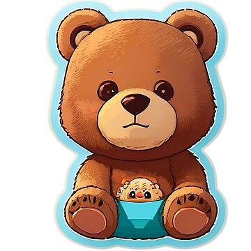 So Cute Bear Kawaii Stickers