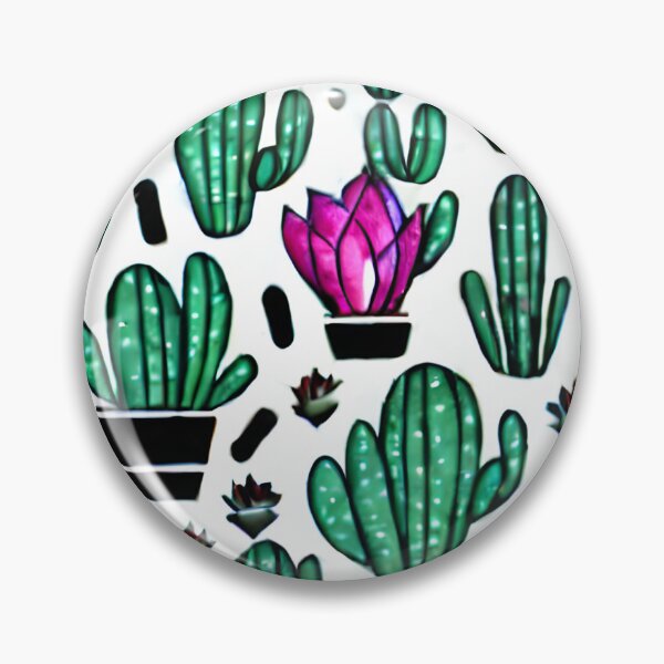 Item preview, Cactus Garden with purple highlight designed and sold by WallabyJelly.