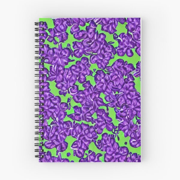 Item preview, Abstract Purple Petals On Green designed and sold by calibrit.