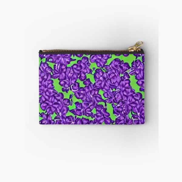 Item preview, Abstract Purple Petals On Green designed and sold by calibrit.