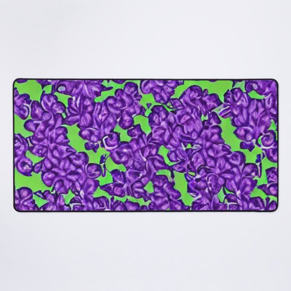 Item preview, Abstract Purple Petals On Green designed and sold by calibrit.