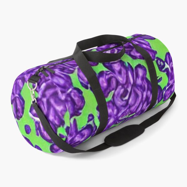 Item preview, Abstract Purple Petals On Green designed and sold by calibrit.