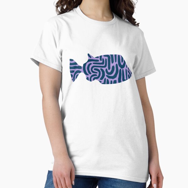 Item preview, Patterned Trigger Fish designed and sold by lurepeating.