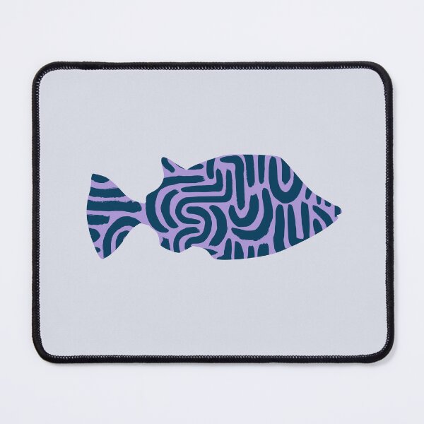 Item preview, Patterned Trigger Fish designed and sold by lurepeating.