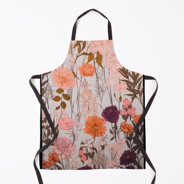 Item preview, Flower lineart collage mix in vertical lines designed and sold by EmeraldeaArt.