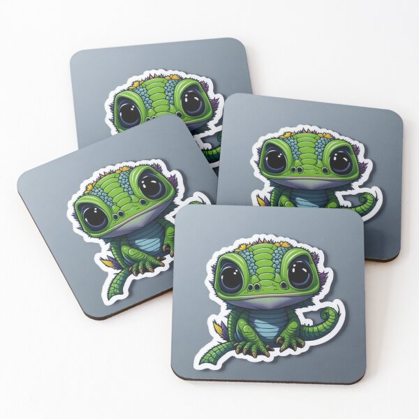 Item preview, Cute Animal Sticker - Chameleon designed and sold by ROBIN MACGREGOR.