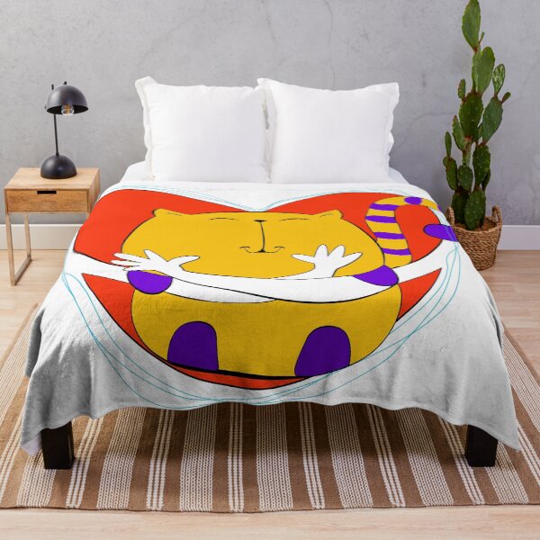 Item preview, Friends Forever: Embrace the Love with Hug-a-Cat designed and sold by fraga-ro.