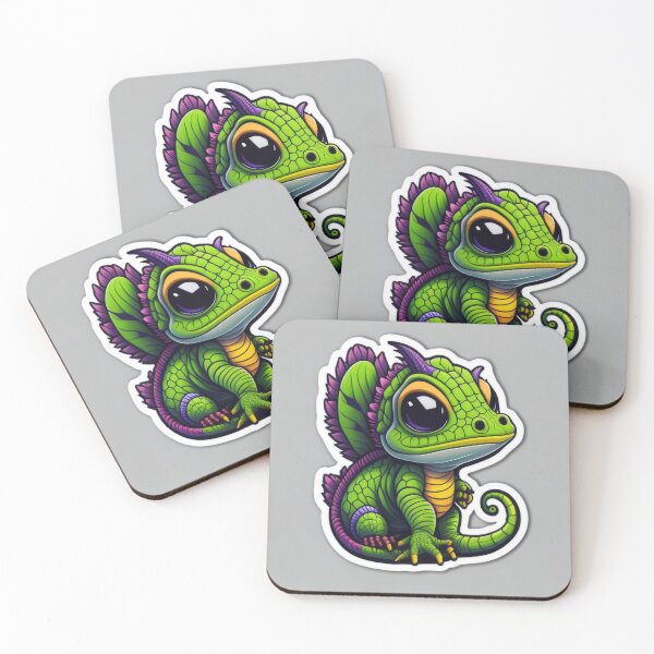 Item preview, Cute Animal Sticker - Chameleon designed and sold by ROBIN MACGREGOR.