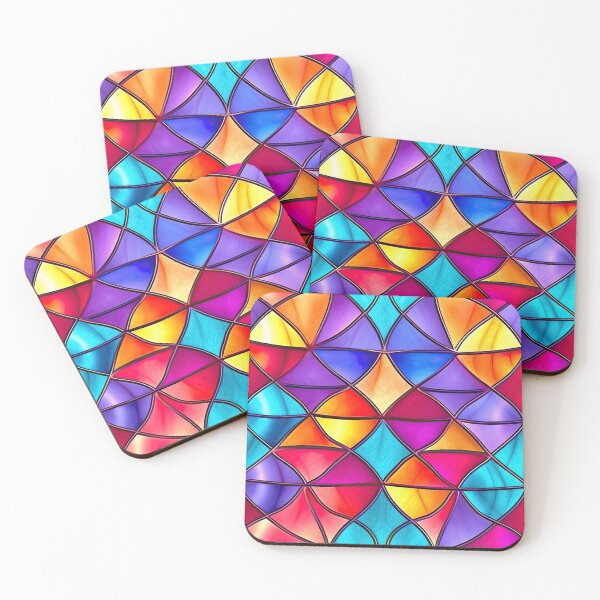 Item preview, Abstract Stained Glass designed and sold by ZombieLH.
