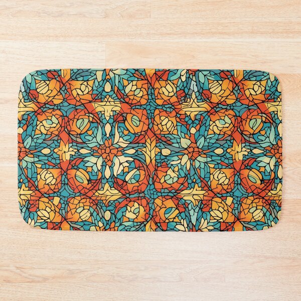 Item preview, Vibrant Mosaic: Abstract Pattern Art for Print designed and sold by GiveMeMood.