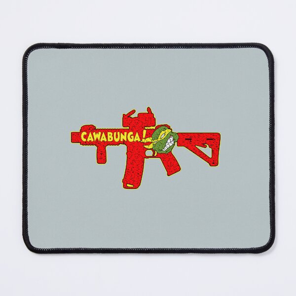 Item preview, Turtle Cawabunga M4 AR15 AR 15 AR-15 Red Rifle - Patriot Protester OG Original Gangster T-Sh designed and sold by Bandanapparel.