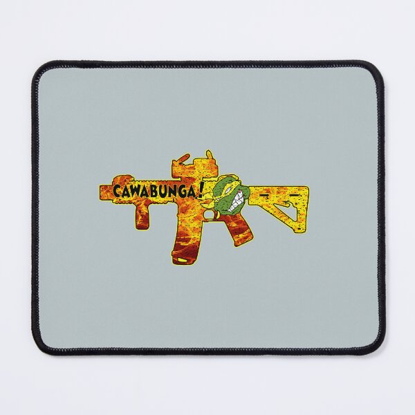 Item preview, Turtle Cawabunga M4 AR15 AR 15 AR-15 Molotov Fire Flame Rifle - Patriot Protester OG Original Gangst designed and sold by Bandanapparel.