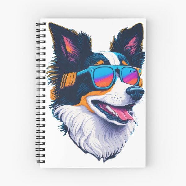 Item preview, Cool Border Collie Dog with Sunglasses designed and sold by HOlaMax.