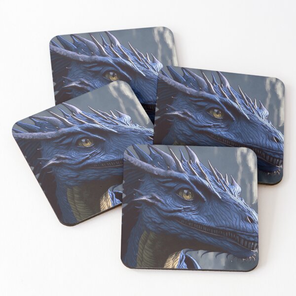 Item preview, Saphira, Blue Female Dragon, Eragon 2006 Fantasy/Adventure Movie designed and sold by LuckDragonGifts.