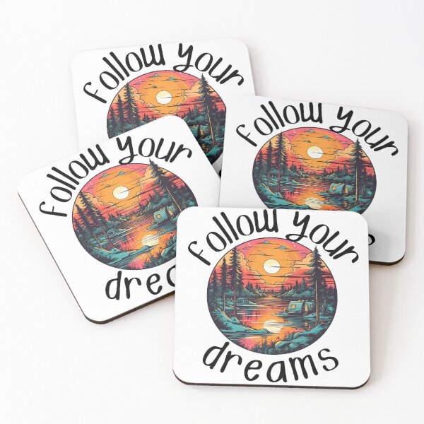Item preview, follow your dreams, travel  designed and sold by MajesticFinds.