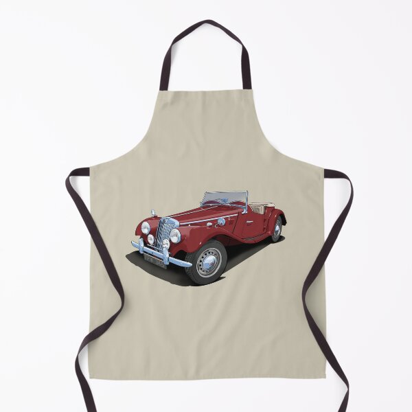 Item preview, 1954 MG TF in autumn red designed and sold by candc-retro.