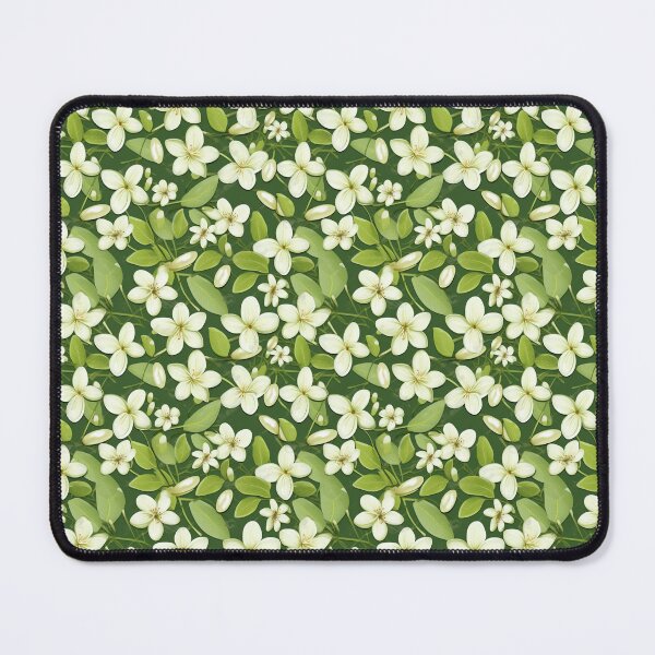 Item preview, Green floral pattern designed and sold by florallover444.