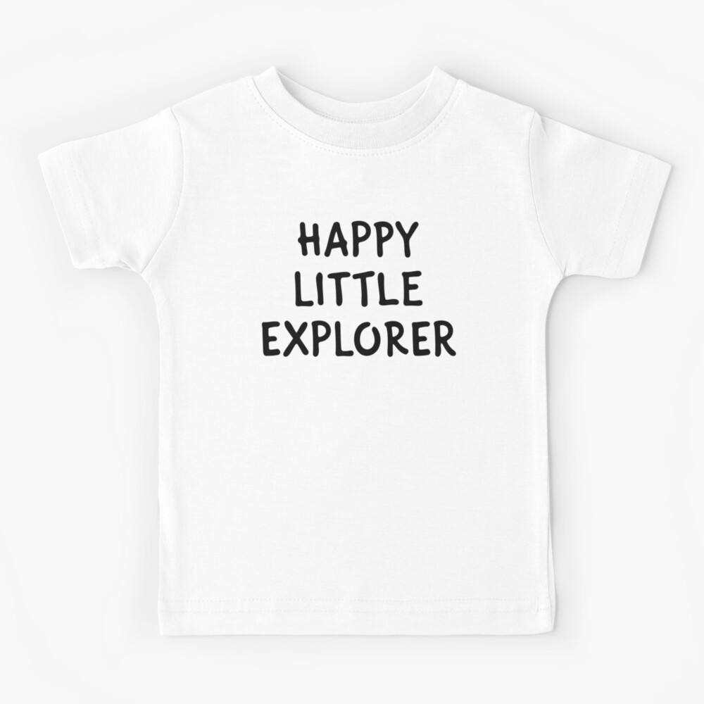 Happy Little Explorer Kids T Shirt By Teesaurus Redbubble - roblox explorer shirt