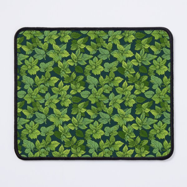Item preview, Green leaves foliage nature pattern  designed and sold by florallover444.