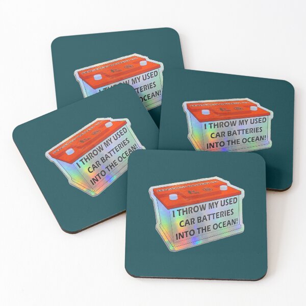Item preview, I Throw My Used Car Batteries in the Ocean designed and sold by lepetitpinz.