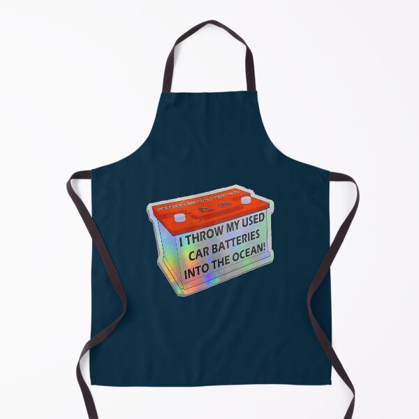 Item preview, I Throw My Used Car Batteries in the Ocean designed and sold by lepetitpinz.