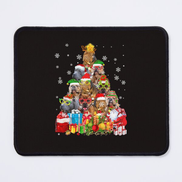 Item preview, Bully Christmas Tree Xmas Pajama Puppy Lover 141 Pitbull Dog designed and sold by KamleshKohli.