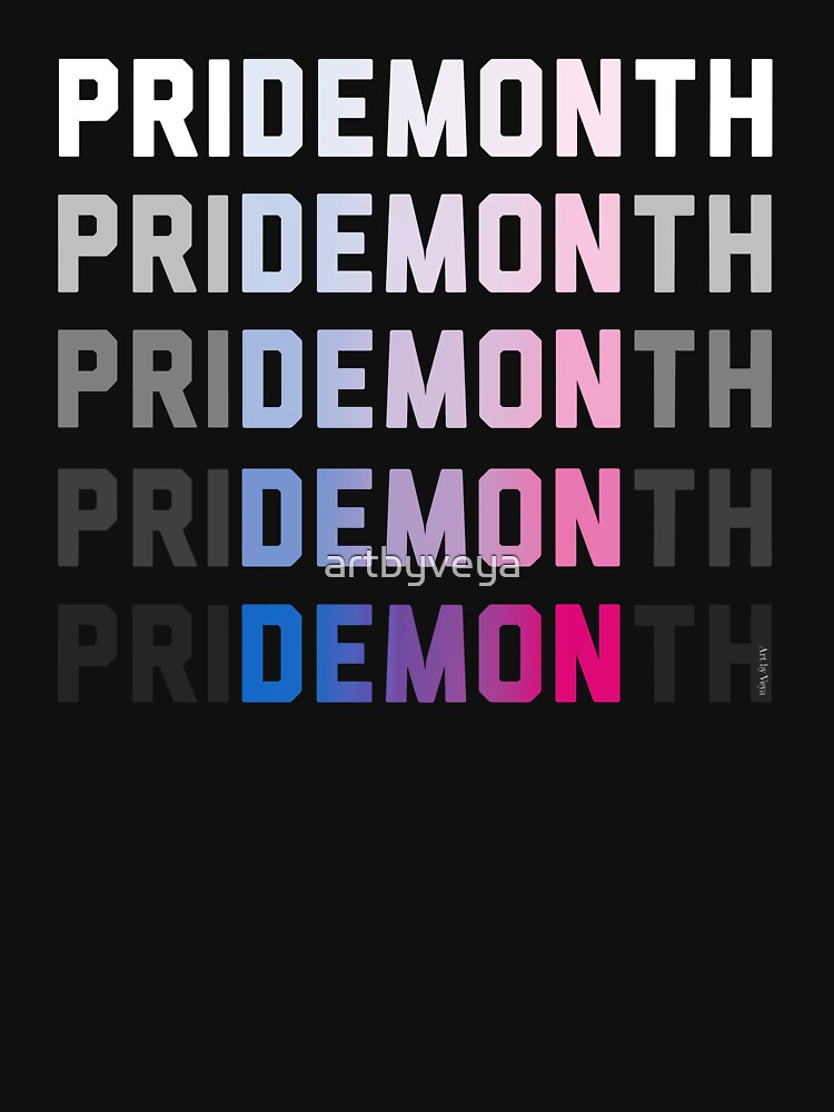 Thumbnail 7 of 7, Classic T-Shirt, Pridemonth bi designed and sold by artbyveya.