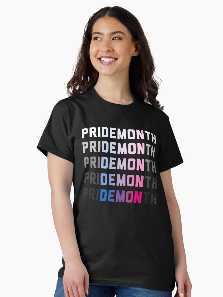 Thumbnail 2 of 7, Classic T-Shirt, Pridemonth bi designed and sold by artbyveya.