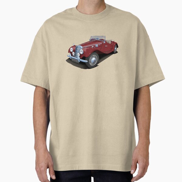 Item preview, 1954 MG TF in autumn red designed and sold by candc-retro.