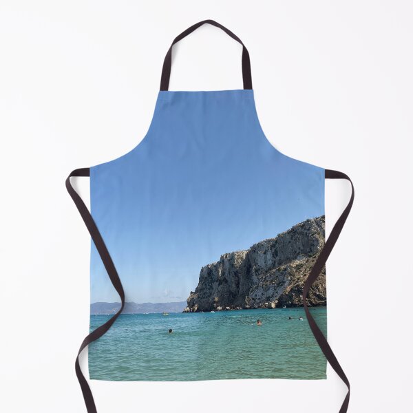 Item preview, Landscape of a rocky Mediterranean beach  designed and sold by Donutlovers.