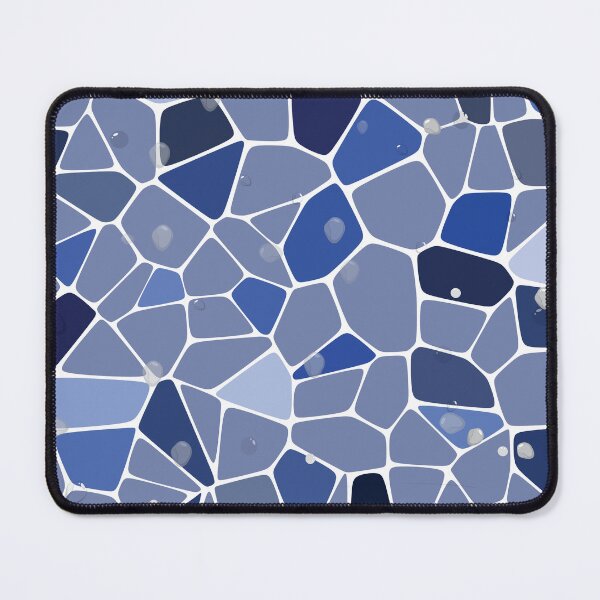 Artikelvorschau, Stained blue glass mosaic water entworfen und verkauft von Donutlovers.