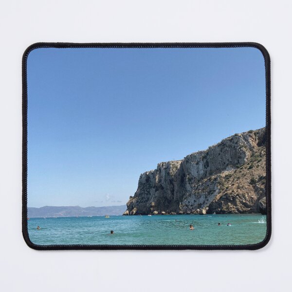 Item preview, Landscape of a rocky Mediterranean beach designed and sold by Donutlovers.