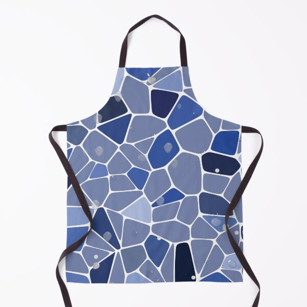 Artikelvorschau, Stained blue glass mosaic water   entworfen und verkauft von Donutlovers.