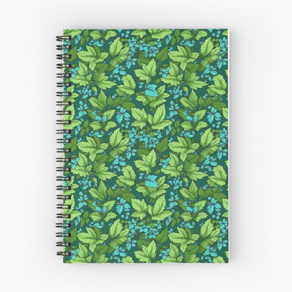 Item preview, Green leaves foliage nature pattern  designed and sold by florallover444.
