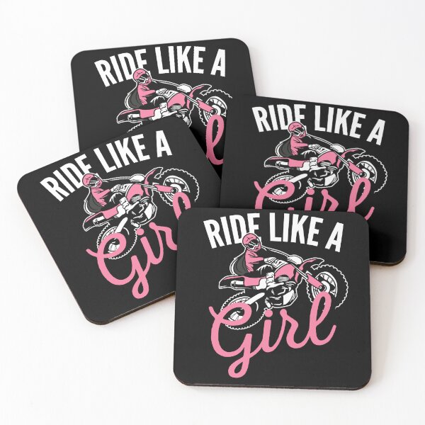 Item preview, Ride Like A Girl Motocross Motocycle Biker  designed and sold by Pubi.