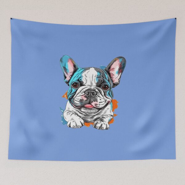 Item preview, ErSa Solutions - Abstract French Bulldog - Cute Dog Paint - Pet Lover - Gift Idea designed and sold by ErSaSolutions.