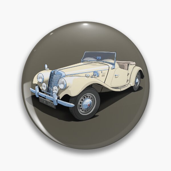 Item preview, 1954 MG TF in ivory designed and sold by candc-retro.