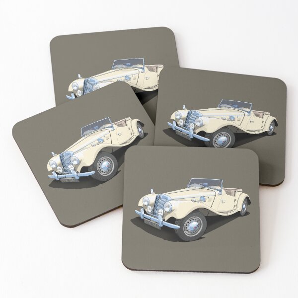 Item preview, 1954 MG TF in ivory designed and sold by candc-retro.