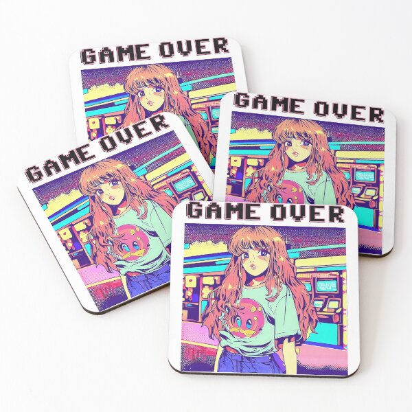 Item preview, GAME OVER: 90's ARCADE GIRL designed and sold by Takin-Thepiss.