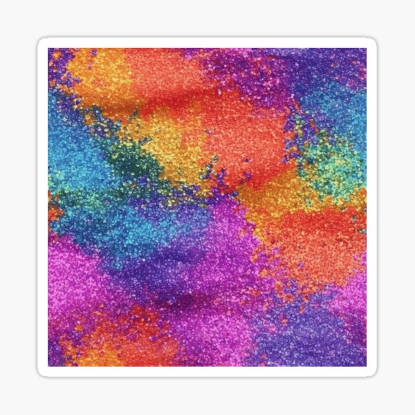Item preview, Glitter Tie Dye Explosion designed and sold by ZombieLH.