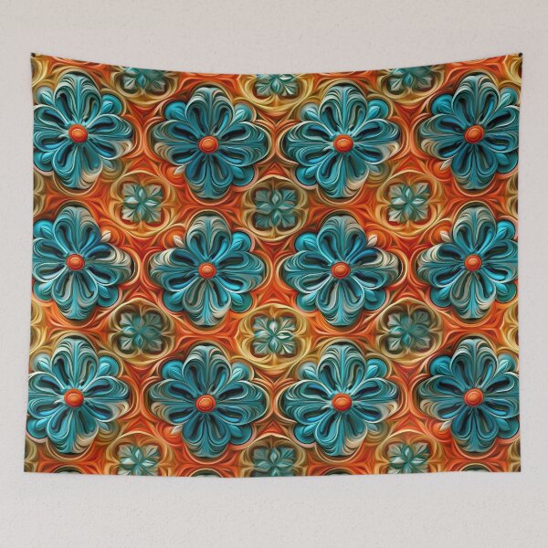 Item preview, Vibrant Floral Patterns: Abstract, Colorful, and Unique designed and sold by GiveMeMood.