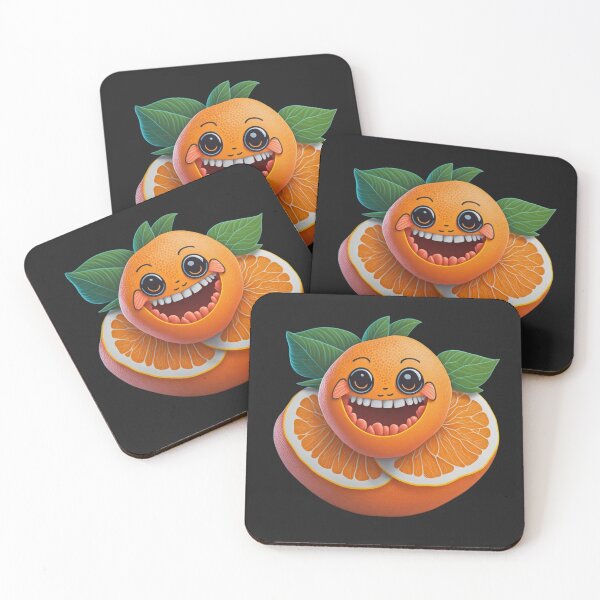 Item preview, Smiling Cute Grapefruit Cartoon Character designed and sold by PC-artist.