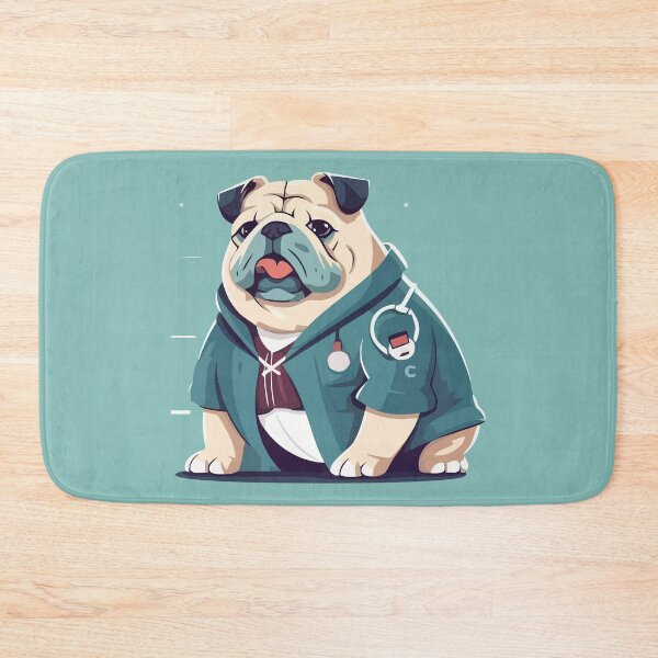 Item preview, Cute Doctor Bulldog designed and sold by Amir Faysal.