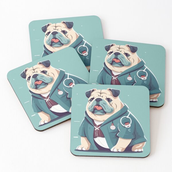 Item preview, Cute Doctor Bulldog designed and sold by Amir Faysal.