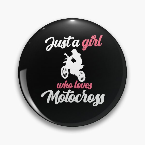 Artikelvorschau, Just A Girl Motocross Motorrad Biker Motorsport entworfen und verkauft von Pubi.