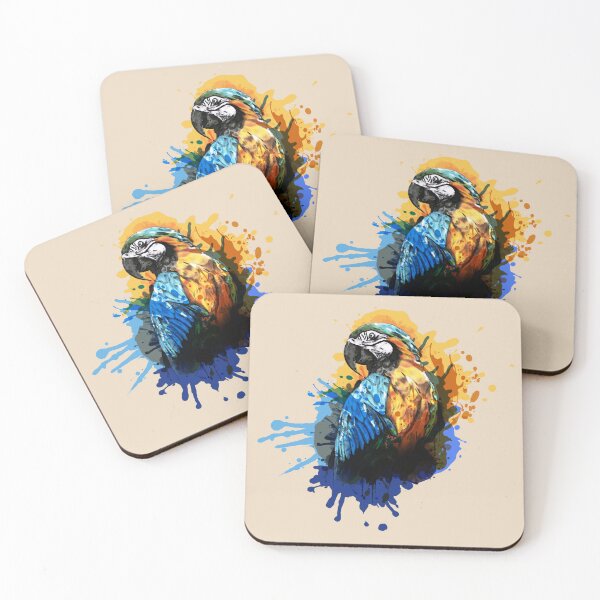 Item preview, Macaw watercolor designed and sold by antonietta40.